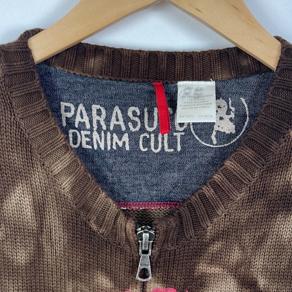 Parasuco Mens Y2K Cotton Knit Vest - XXL - Picture 4 of 5